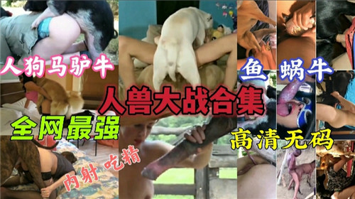 人兽大战 极品合集 巨乳骚穴被狂干内射